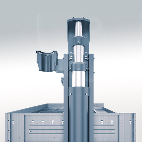 CAD Drawings BIM Models ThyssenKrupp Elevator Twinpost Above-Ground 3-Stage